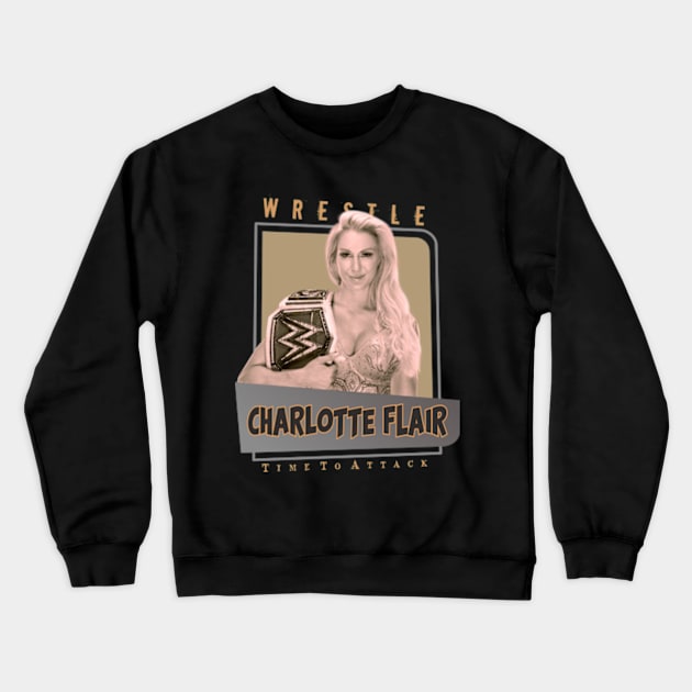 charlotte Crewneck Sweatshirt by JackRendang